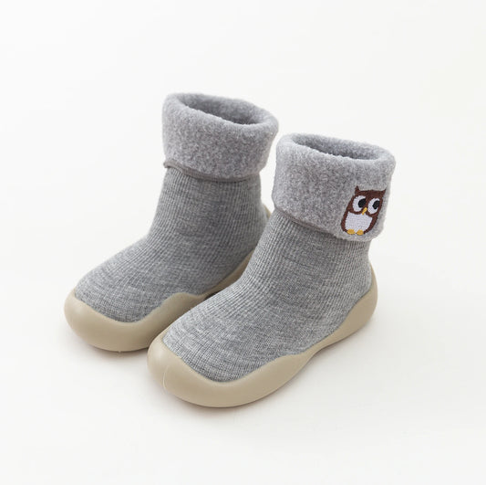 Wise Owl Grey Toddler Boot